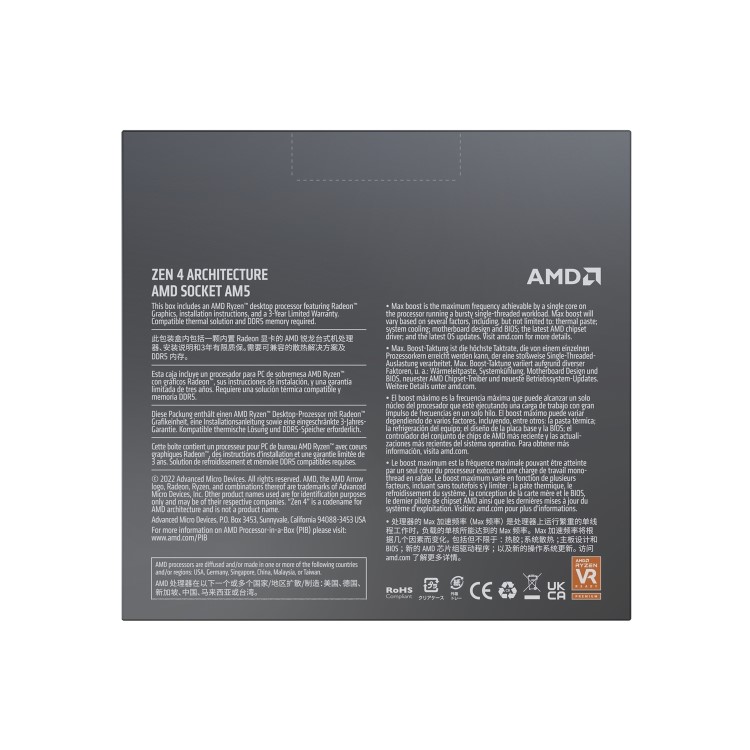 AMD Ryzen 9 7900X 12 Core AM5 Raphael Processor