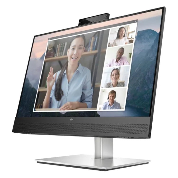 HP E24mv G4 23.8" IPS Full HD Conferencing Monitor with Integrated Webcam and Speakers