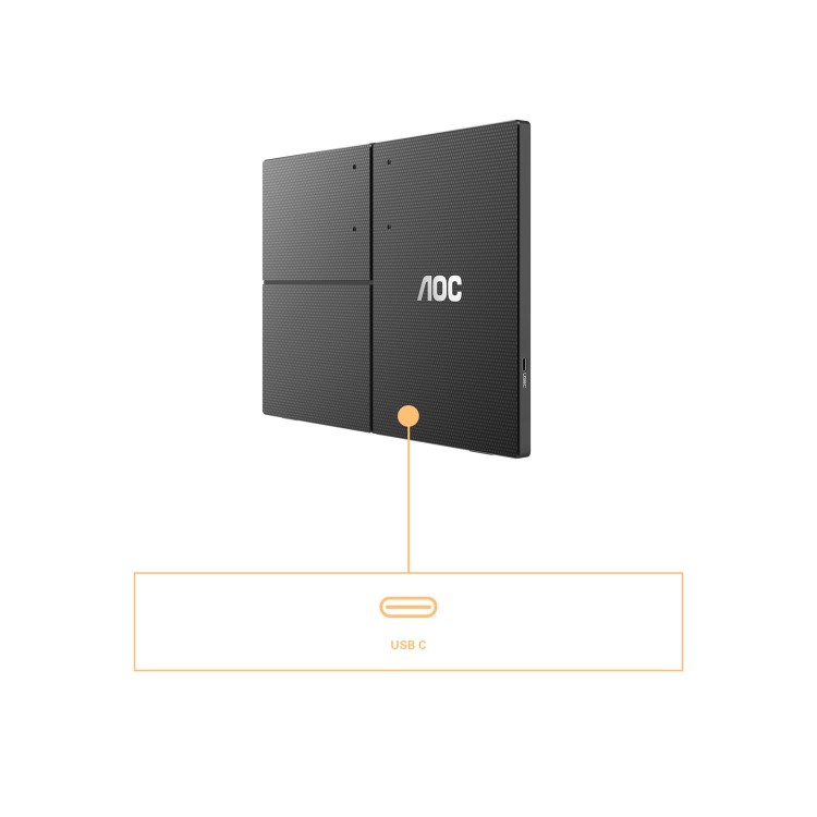 AOC 16T3EA 15.6" IPS Full HD USB-C Portable Monitor