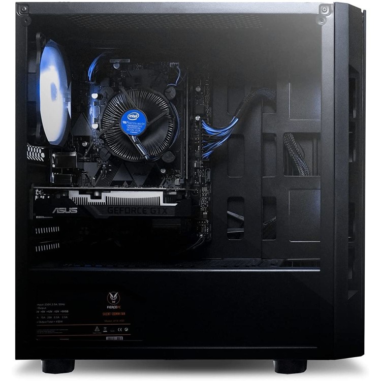 Fierce PC Intel Core i5-10400F 16GB RAM 240GB SSD + 1TB HDD GeForce RTX 1650 Windows 10 Gaming PC