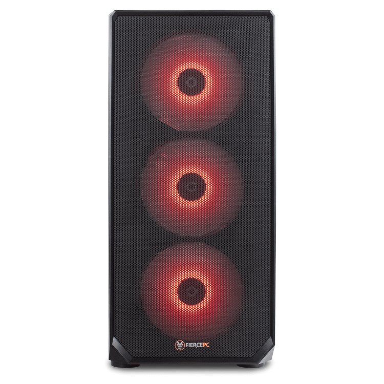 Fierce Lightning AMD Ryzen 7 5800X 16GB 500GB SSD + 2TB HDD GeForce RTX 3060 Windows 10 Desktop Gaming PC