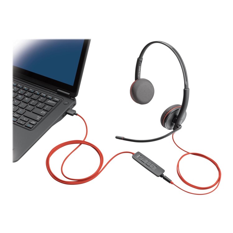 Poly Blackwire C3225 Usb-A Headset