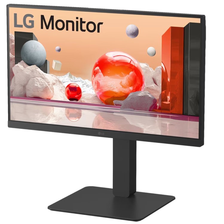 LG 24BA750 24" IPS Full HD 100Hz Height-Adjustable USB-C RJ45 Monitor