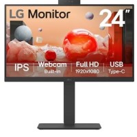 LG 24BA850 24" IPS Full HD 100Hz Height-Adjustable Webcam USB-C Monitor