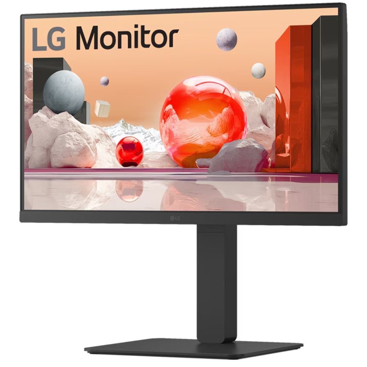LG 24BA850 24" IPS Full HD 100Hz Height-Adjustable Webcam USB-C Monitor