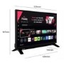Toshiba 24WV2553DB 24" HD Ready Smart LED TV with HDR10 Dolby Audio & Freely Streaming