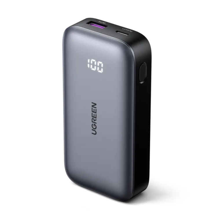 UGREEN Nexode 10000mAh Mini Quick Charging  30W Power Bank - Grey