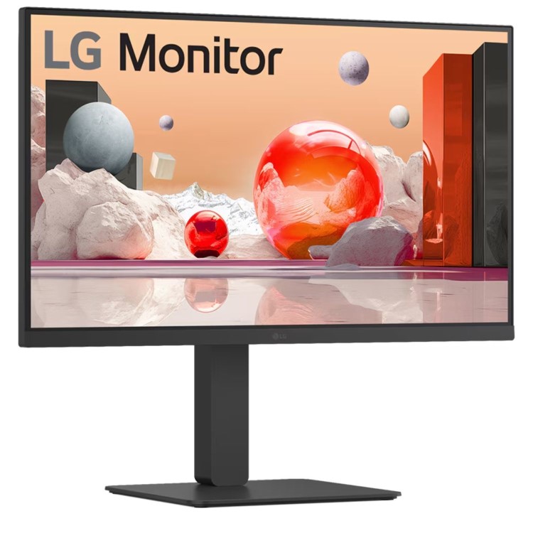 LG 27BA850 27" IPS Full HD 100Hz Height-Adjustable Webcam USB-C Monitor