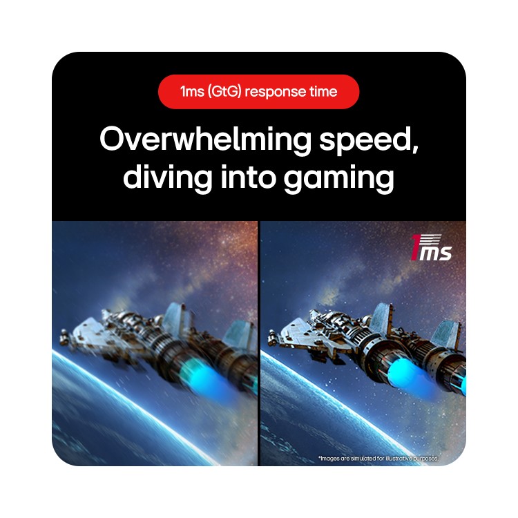 LG UltraGear 27GS60QC 27" VA QHD 180Hz 1ms Curved Gaming Monitor 