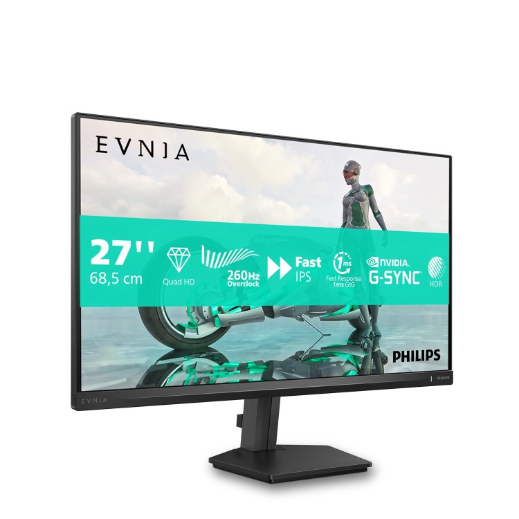 Philips Evnia 3000 27" Fast IPS QHD 260Hz 0.3ms Gaming Monitor