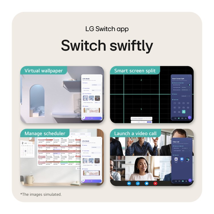 LG 27U631A 27" IPS QHD 100Hz USB-C Monitor