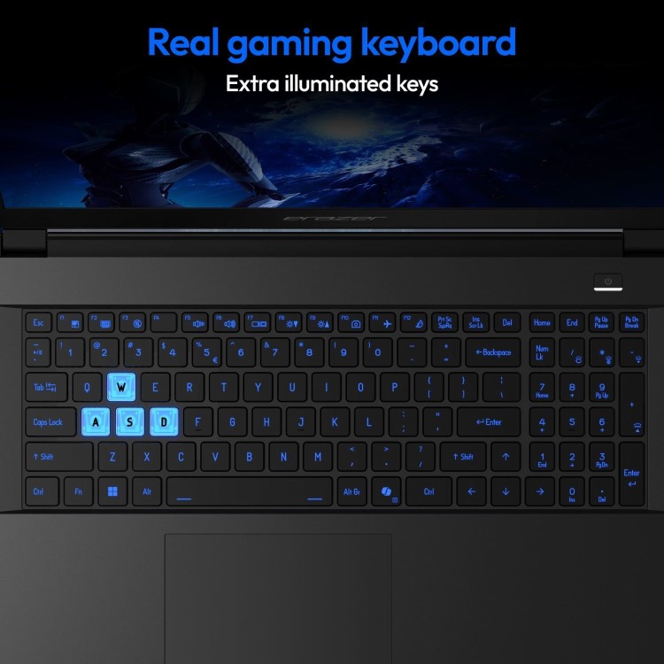 Medion ERAZER Scout 15 Intel Core i5 16GB RAM 1TB SSD RTX 5050 144Hz 15.6 Inch Windows 11 Gaming Laptop