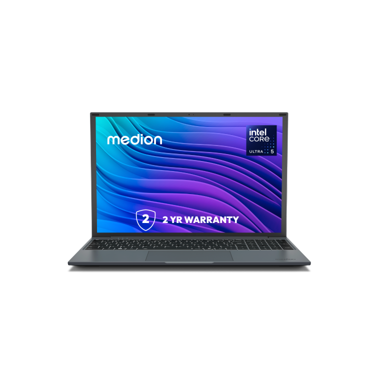 Medion Akoya E15443 Intel Core Ultra 5 16GB RAM 1TB SSD 15.6 Inch Windows 11 Laptop