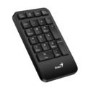 Genius NumPad 1000 2.4GHz Wireless Numeric Keypad Portable Numberpad with Palm Rest