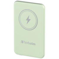 Verbatim Charge ´n´ Go 5000mAh Magnetic Wireless Power Bank Green