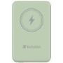 Verbatim Charge ´n´ Go 10000mAh Magnetic Wireless Power Bank Green