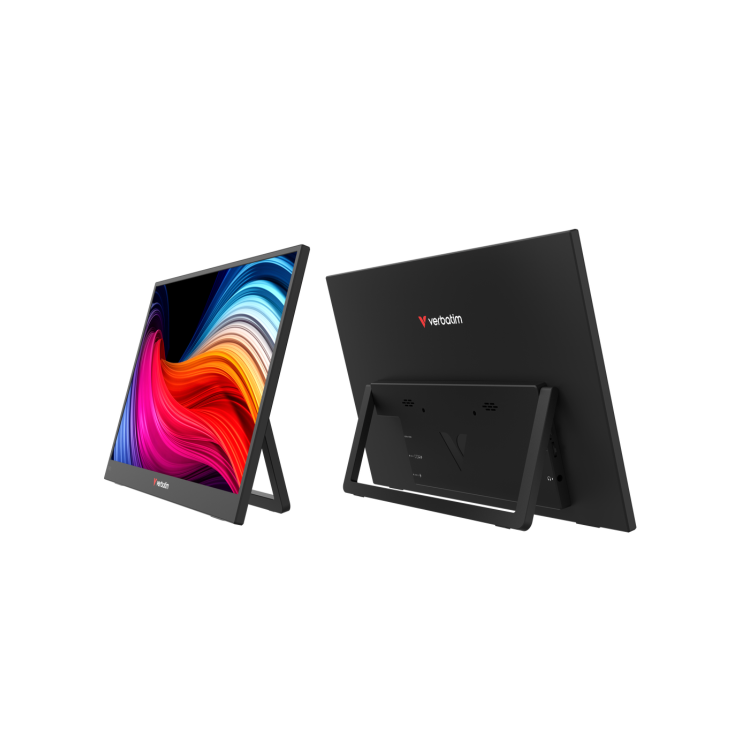 Verbatim 15.6" IPS Full HD USB-C Light Portable Monitor