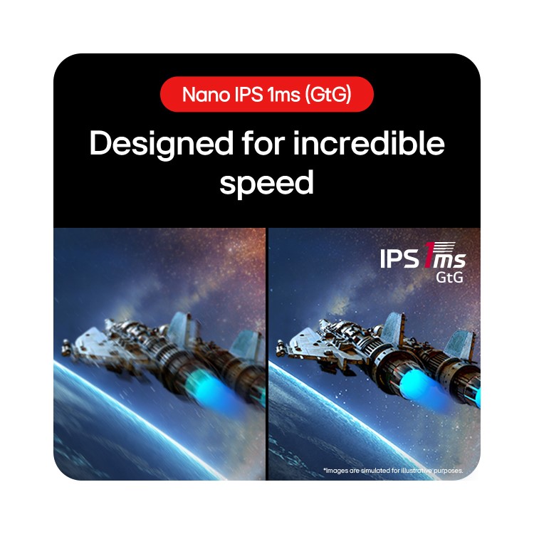 LG UltraGear 32GS85Q 32" Nano IPS QHD 180Hz 1ms Gaming Monitor