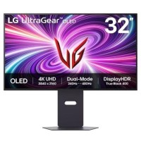 LG UltraGear 32GS95UV 32" OLED Dual-Mode 4K at 240Hz Full HD at 480Hz 0.03ms Gaming Monitor