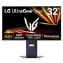 Refurbished LG UltraGear GX8 32GX850A-B 32" OLED Dual Hz 4K UHD 165Hz Full HD 330Hz 0.03ms Gaming Monitor