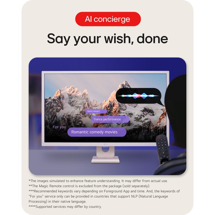 LG 32SR50F 32" IPS Full HD Smart Monitor 