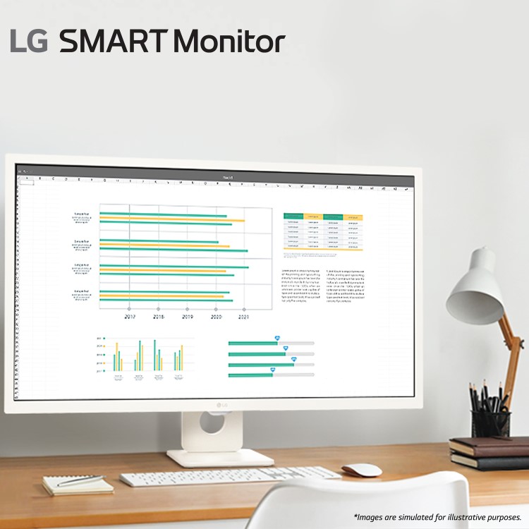 LG 32SR50F 32" IPS Full HD Smart Monitor 