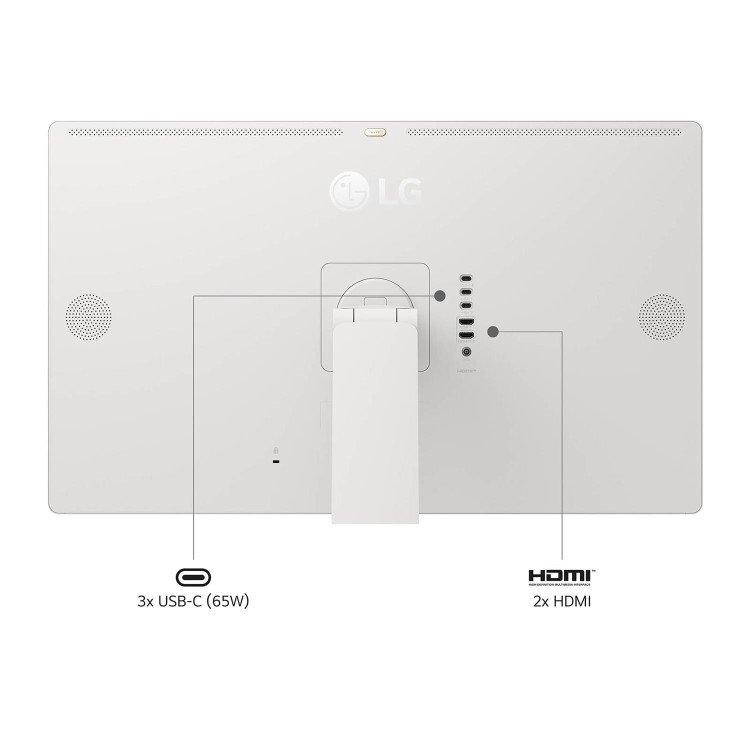 LG 32U889SA-W 32" IPS UHD 4K Touch Swing Smart Monitor