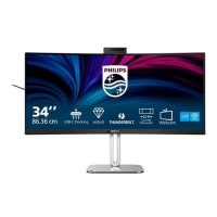 Philips 6000 Series 34B2U6603CH 34" VA WQHD 120Hz Thunderbolt 4 Curved USB-C Monitor 
