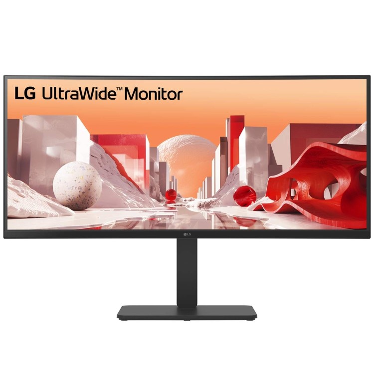 LG 34BA85QE 34" IPS QHD USB-C Webcam UltraWide Curved Monitor