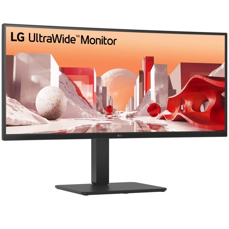 LG 34BA85QE 34" IPS QHD USB-C Webcam UltraWide Curved Monitor