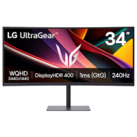 LG UltraGear 34G630A-B 34" VA WQHD 240Hz 1ms Curved Gaming Monitor
