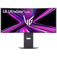 Refurbished LG UltraGear GX9 34GX900A-B 34" OLED WQHD 240Hz 0.03ms USB-C UltraWide Curved Gaming Monitor