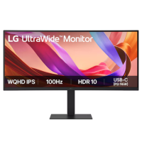 LG 34U650A-B 34" IPS WQHD 100Hz USB-C  UltraWide Curved Monitor