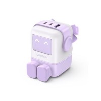 UGREEN Uno 65W 3-Port GaN Charger - Pink
