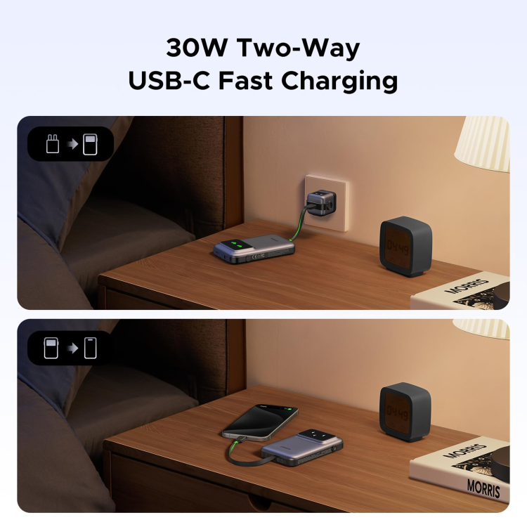 UGREEN Uno Power Bank 10000mAh 30W  - Grey