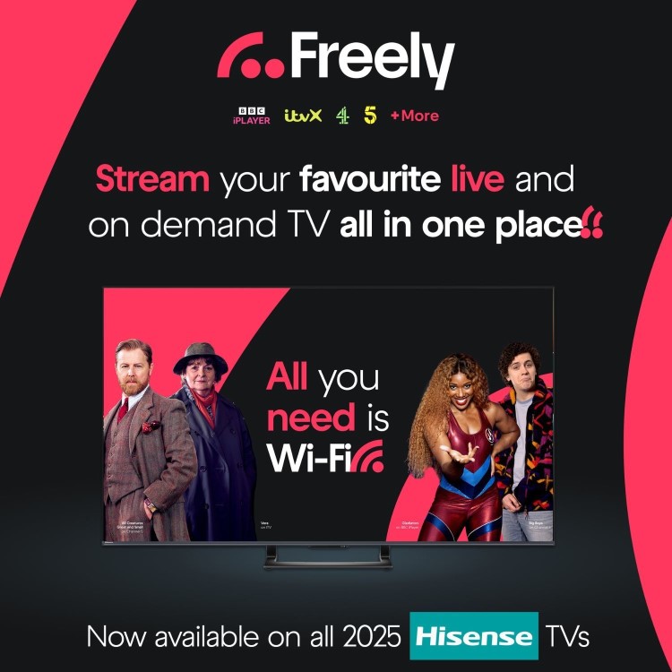 Hisense E78QTUK 43 inch Smart 4K Ultra HD QLED TV