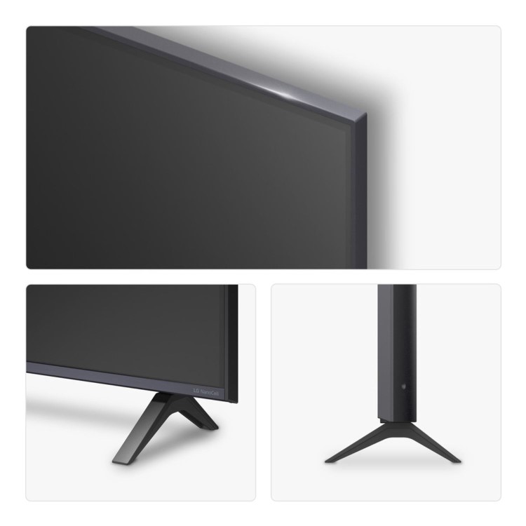 LG 43NANO80A6B 43-Inch 4K NanoCell Smart TV  HDR10 HLG & Alexa Built-in