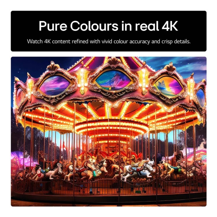 LG 43NANO80A6B 43-Inch 4K NanoCell Smart TV  HDR10 HLG & Alexa Built-in