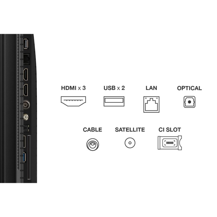 TCL 43P7K-UK 43-Inch QLED 4K HDR Smart TV  Dolby Vision HDR10+ & Google TV