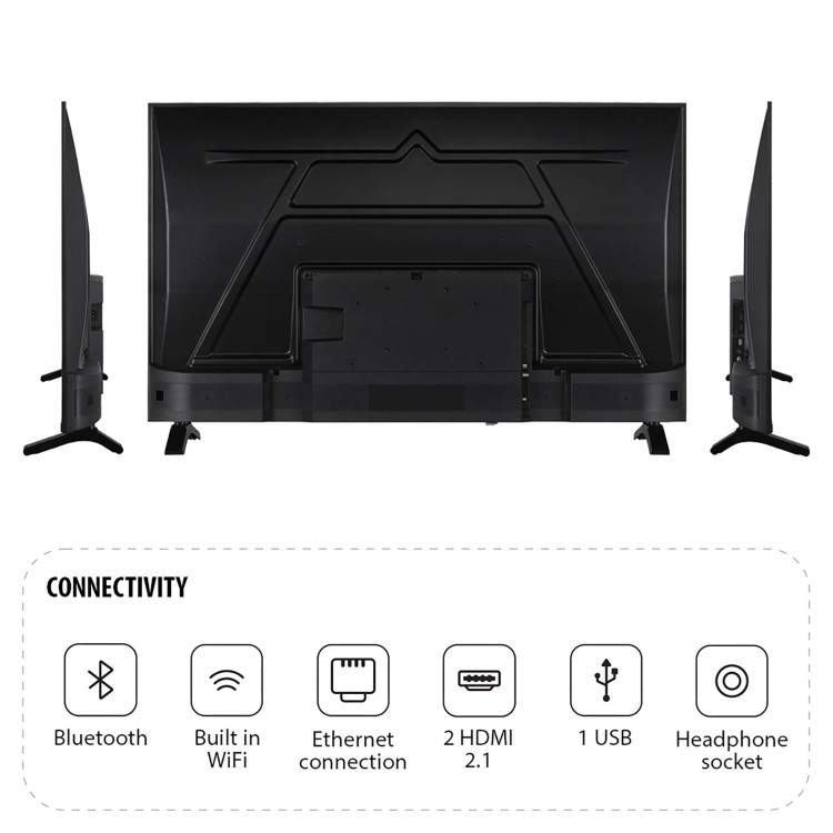 Toshiba 43UV1563DB 43 Smart 4K Ultra HD TV – Dolby Vision & Freely Streaming