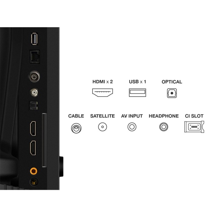 TCL 43V5C-UK 43-Inch QLED Full HD TV  HDR10+ Dolby Vision & Google TV