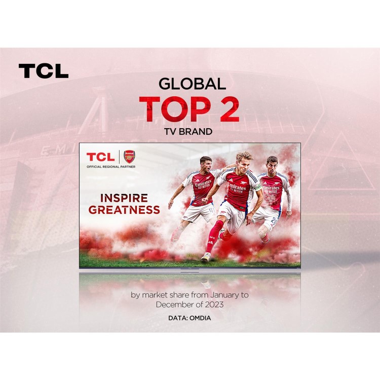 TCL 43V5C-UK 43-Inch QLED Full HD TV  HDR10+ Dolby Vision & Google TV