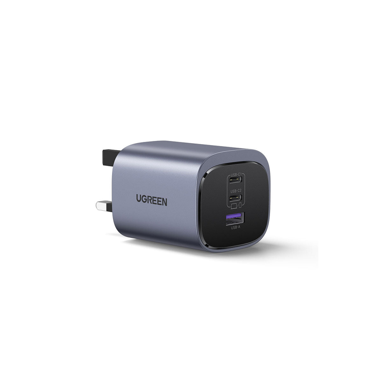 Ugreen 65W 3-Port GaN Charger - Grey