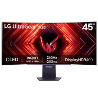 LG UltraGear 45" OLED WQHD 240Hz 0.03ms UltraWide Curved Gaming Monitor