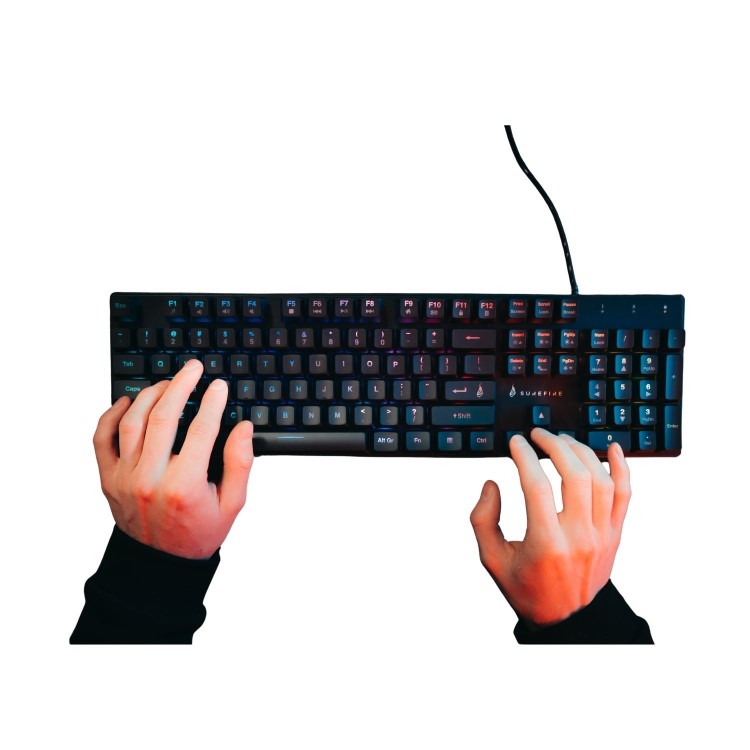 SureFire KingPin M2 Mechanical Gaming RGB Keyboard QWERTY UK English