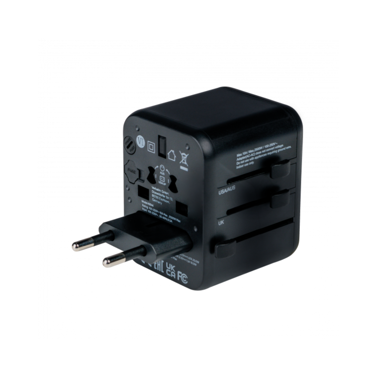 Verbatim UTA-02 20W Universal Travel Adapter