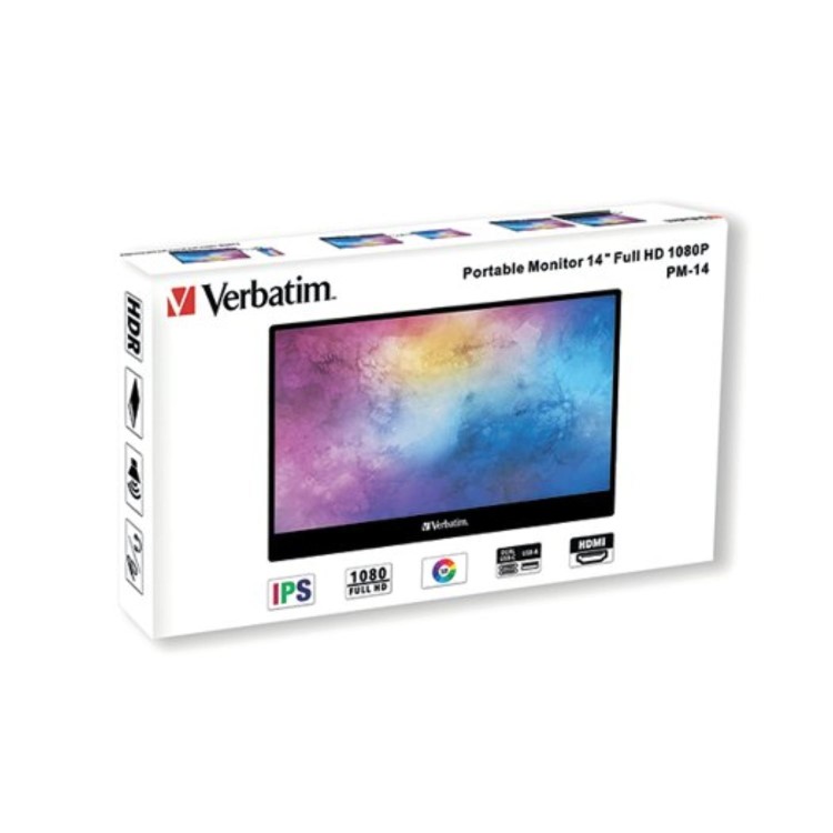 Verbatim PM-14 14" IPS Full HD Portable Monitor