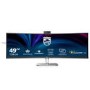Philips 6000 Series 49B2U6903CH 49" VA Dual QHD 100Hz UltraWide Curved Thunderbolt 4 USB-C Monitor