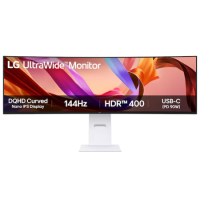 LG 49U950A-W 49" IPS Dual QHD 144Hz USB-C UltraWide Curved Monitor