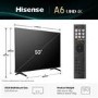 Hisense A6QTUK 50 inch Smart 4K Ultra HD TV